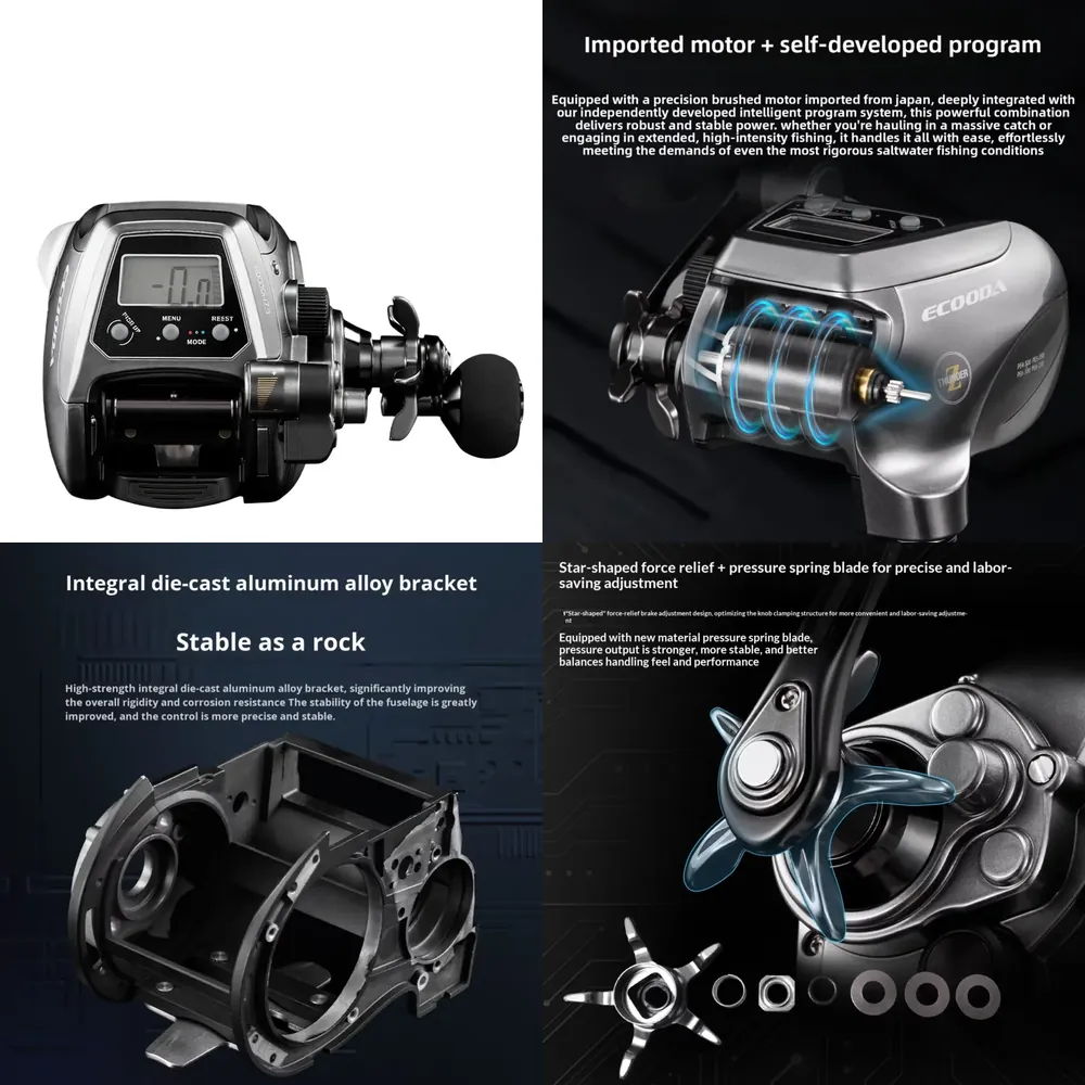 【Nouveauté 2026】 Moulinet de p - Electric Fishing Reel avis et prix